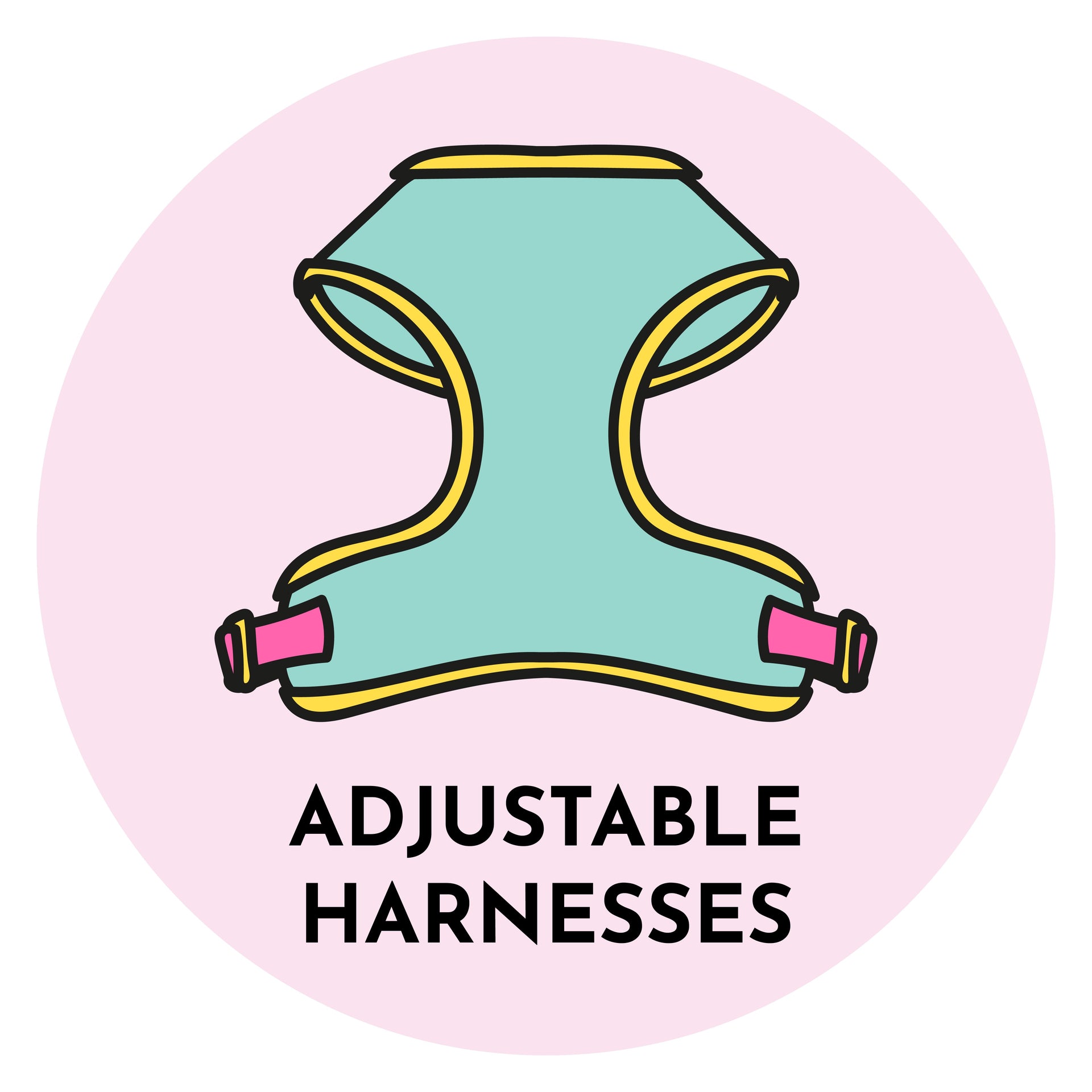 Adjustable Dog Harnesses