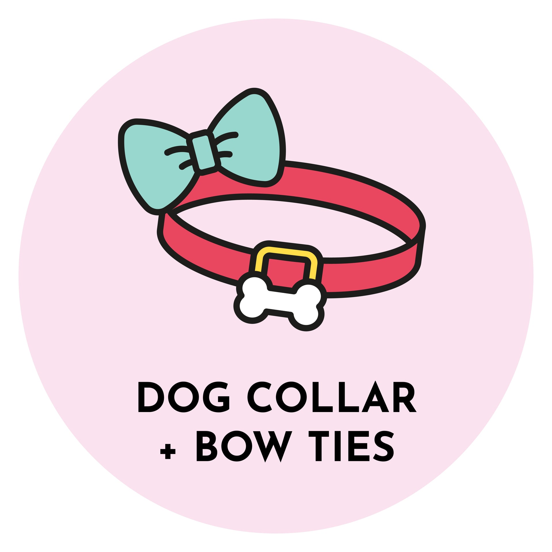 Dog Collars & Bow Ties