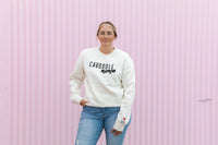 BLD LIFESTYLE CLUB CREW: "Breed Mum" | Ecru (3D Puff Embroidery)