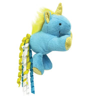MULTIPET (CAT): Unicorn Cat Toy - Blue