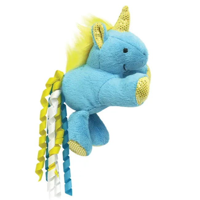 MULTIPET (CAT): Unicorn Cat Toy - Blue