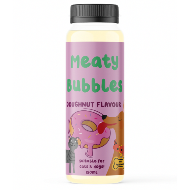 Meaty Bubbles: Doughnut Flavoured Bubbles (150ml) (NEW)