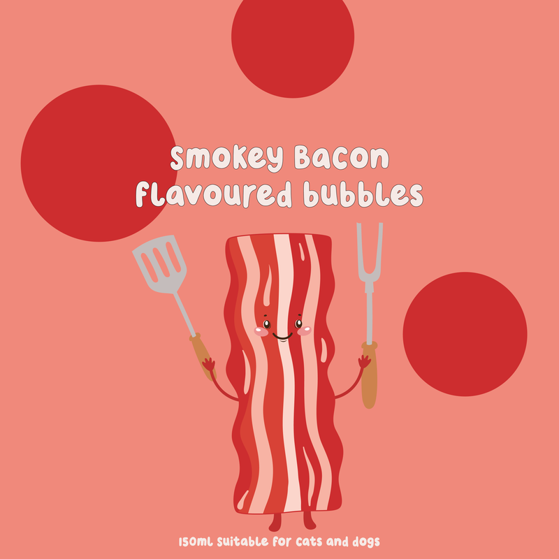 Meaty Bubbles: Smokey Bacon Bubbles (150ml)