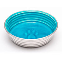 Loving Pets: Le Bol Bowl Non Skid Stainless Steel Bowl | Seine Blue - Large