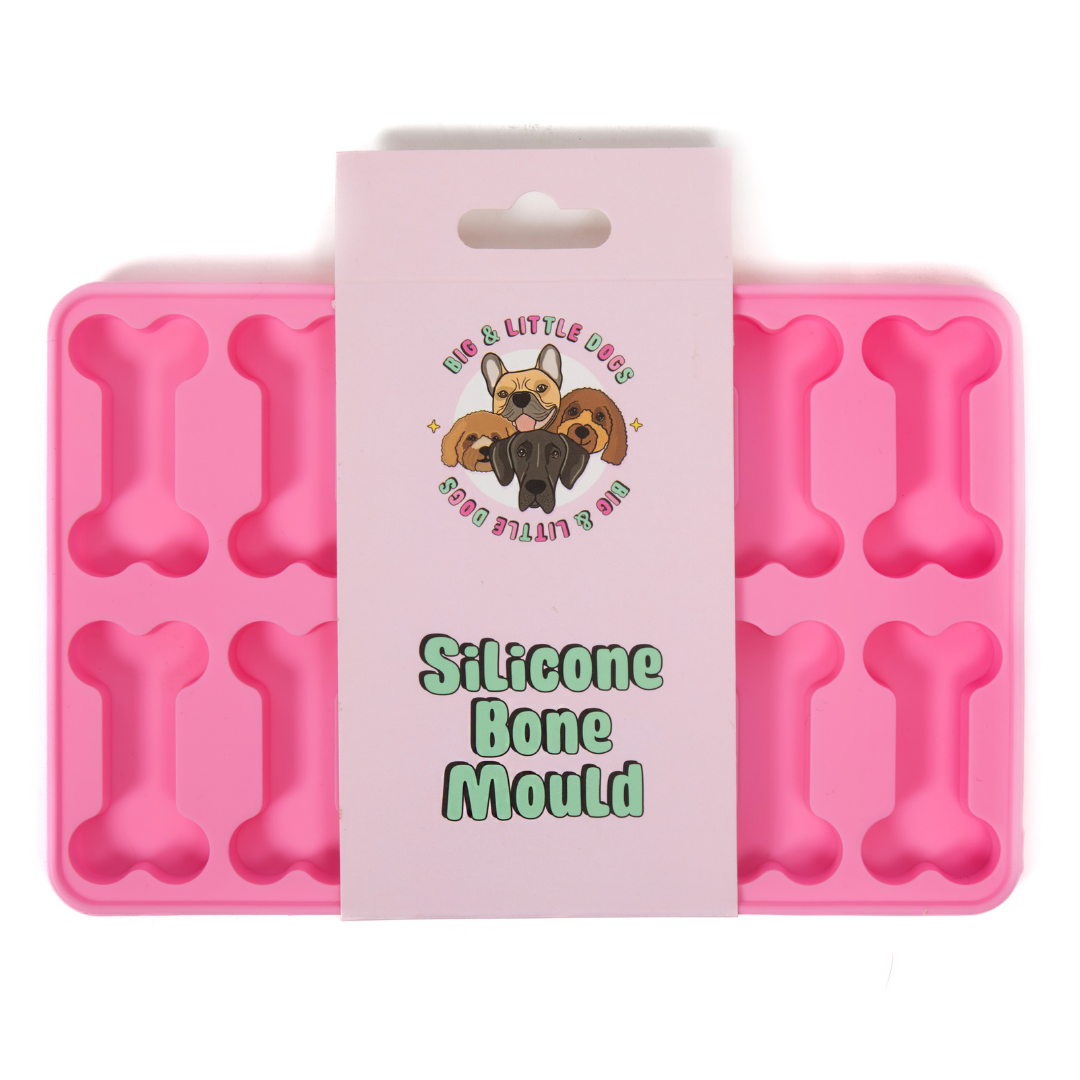 2Pk Reusable Silicone Mold Mini Bone Dog Bone Homemade Treat Bone shape