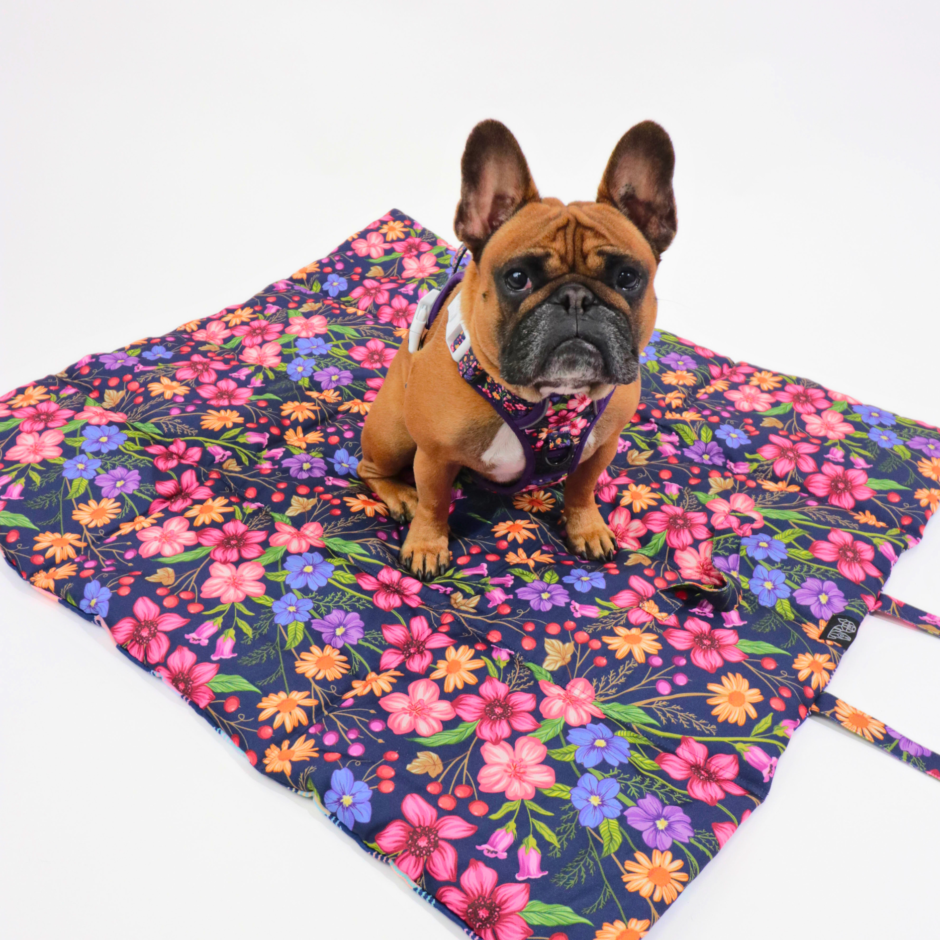 ON-THE-GO PET MAT: Petal Paradise