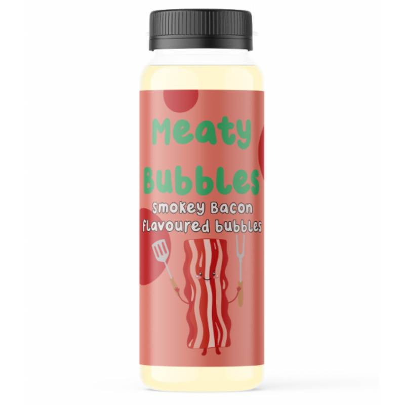 Meaty Bubbles: Smokey Bacon Bubbles (150ml)