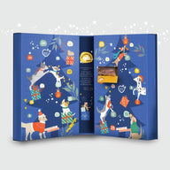 DOG TREATS | Golden Bone Bakery: BLUE Christmas Advent Calendar with Dog Treats & Surprise