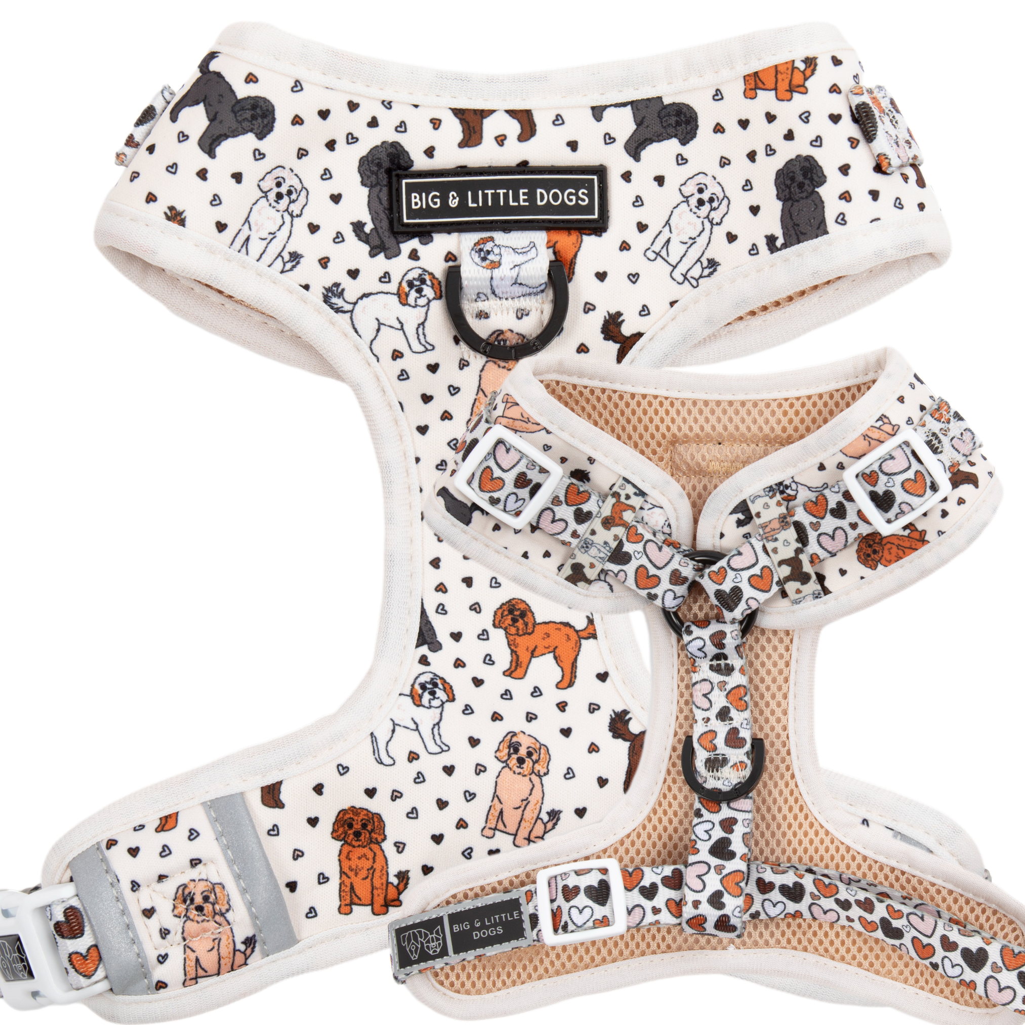 ADJUSTABLE DOG HARNESS: Oodles of Love