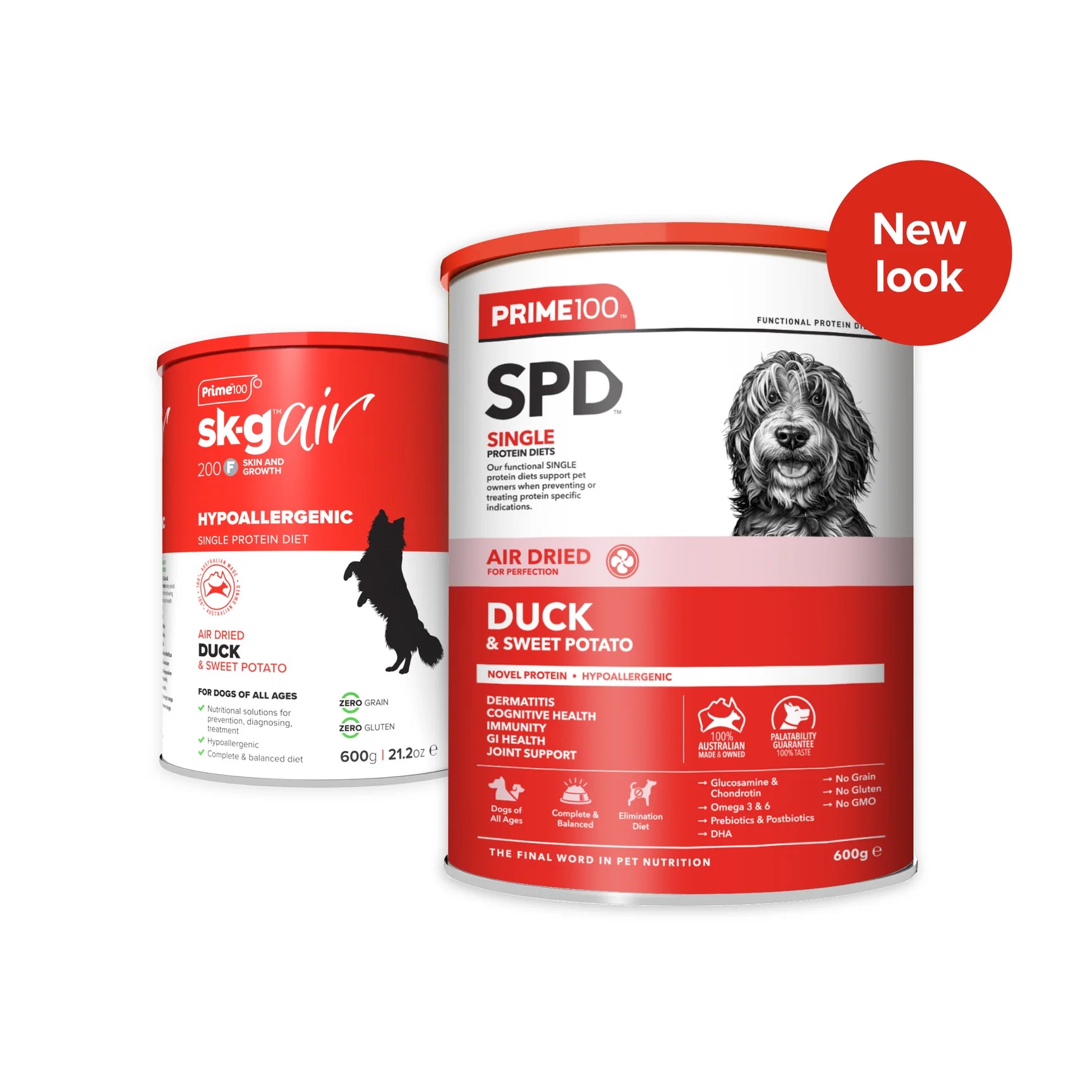 DOG FOOD | Prime100: SPD Air Duck & Sweet Potato 600g