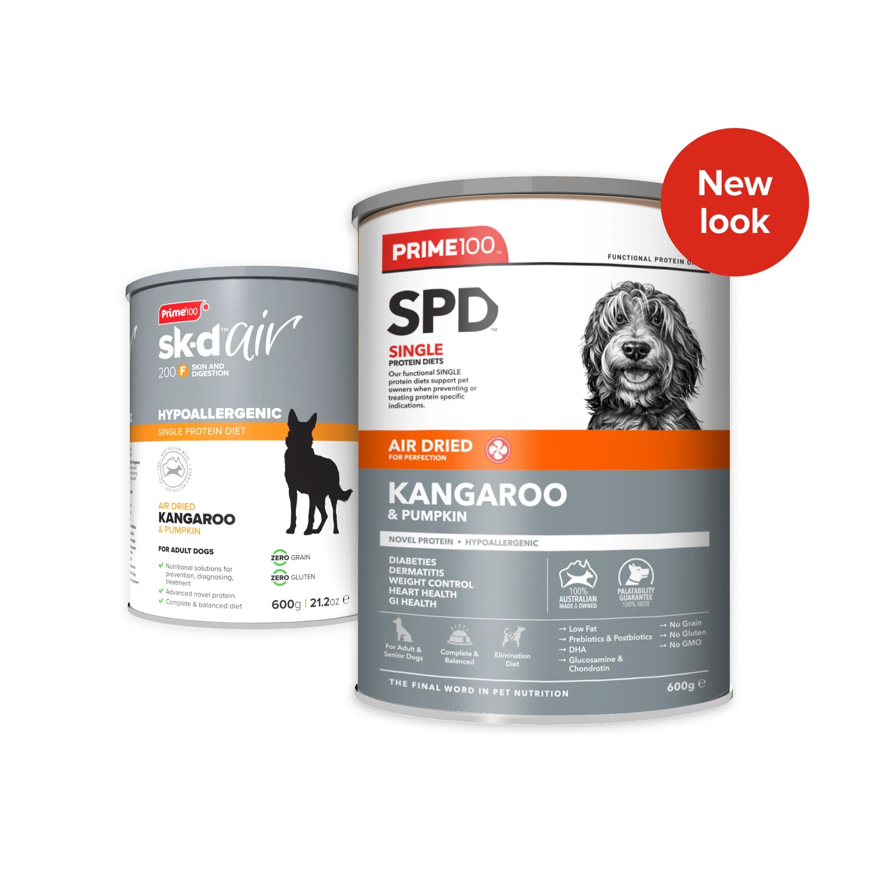 DOG FOOD | Prime100: SPD Air Kangaroo & Pumpkin 600g
