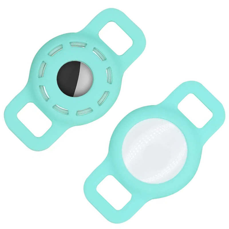 AirTag Holder | Harness or Collar Mounted (XS/S Size) | Teal