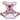 Adjustable dog harness with a floral pattern in pink, purple, and yellow colors, featuring white straps and a metal d-ring.