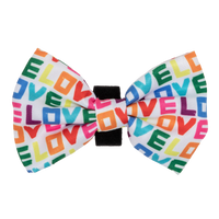 DOG COLLAR & BOW TIE: Love Wins {FINAL SALE}