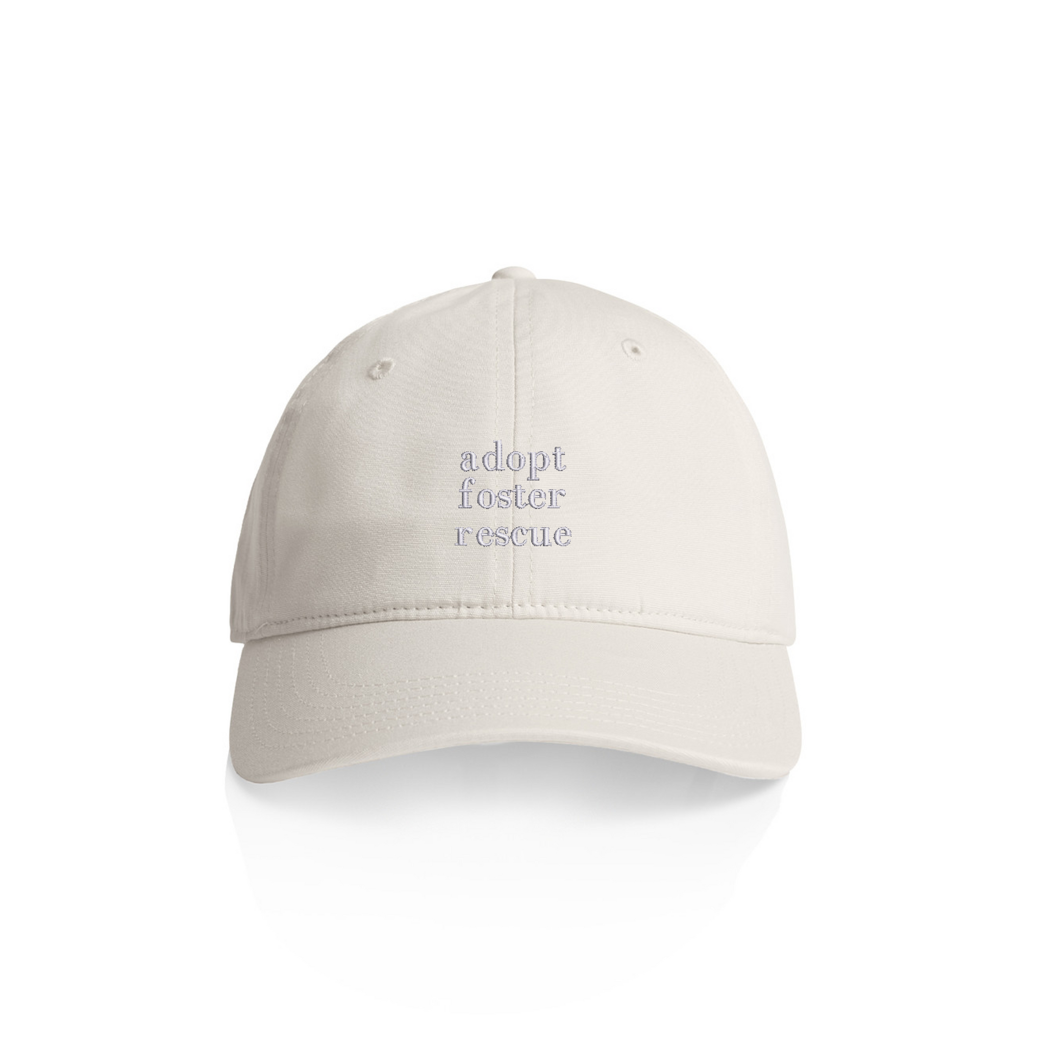 BLD LIFESTYLE CLUB CAP: Ecru (with quote)