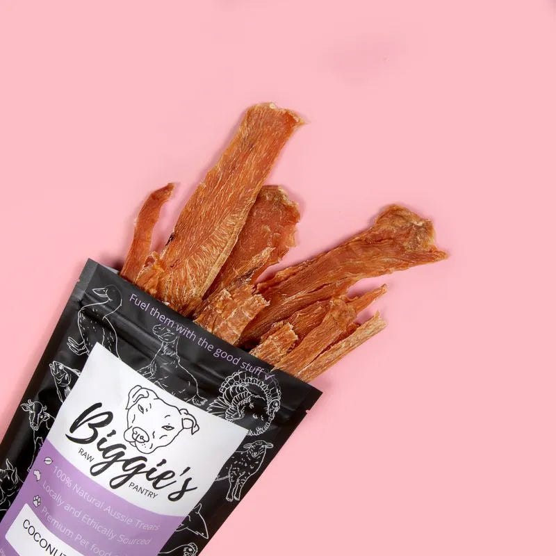 DOG TREATS | Biggies Raw Pantry: Coconut Chicken 125g