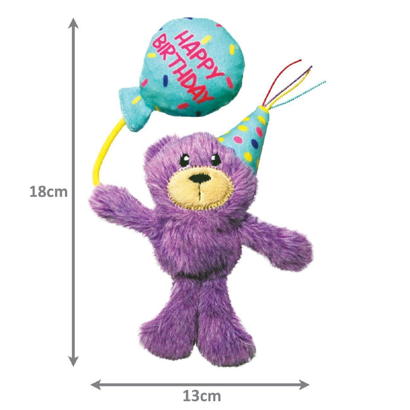 KONG (CAT): Occasions Birthday Teddy Catnip Toy