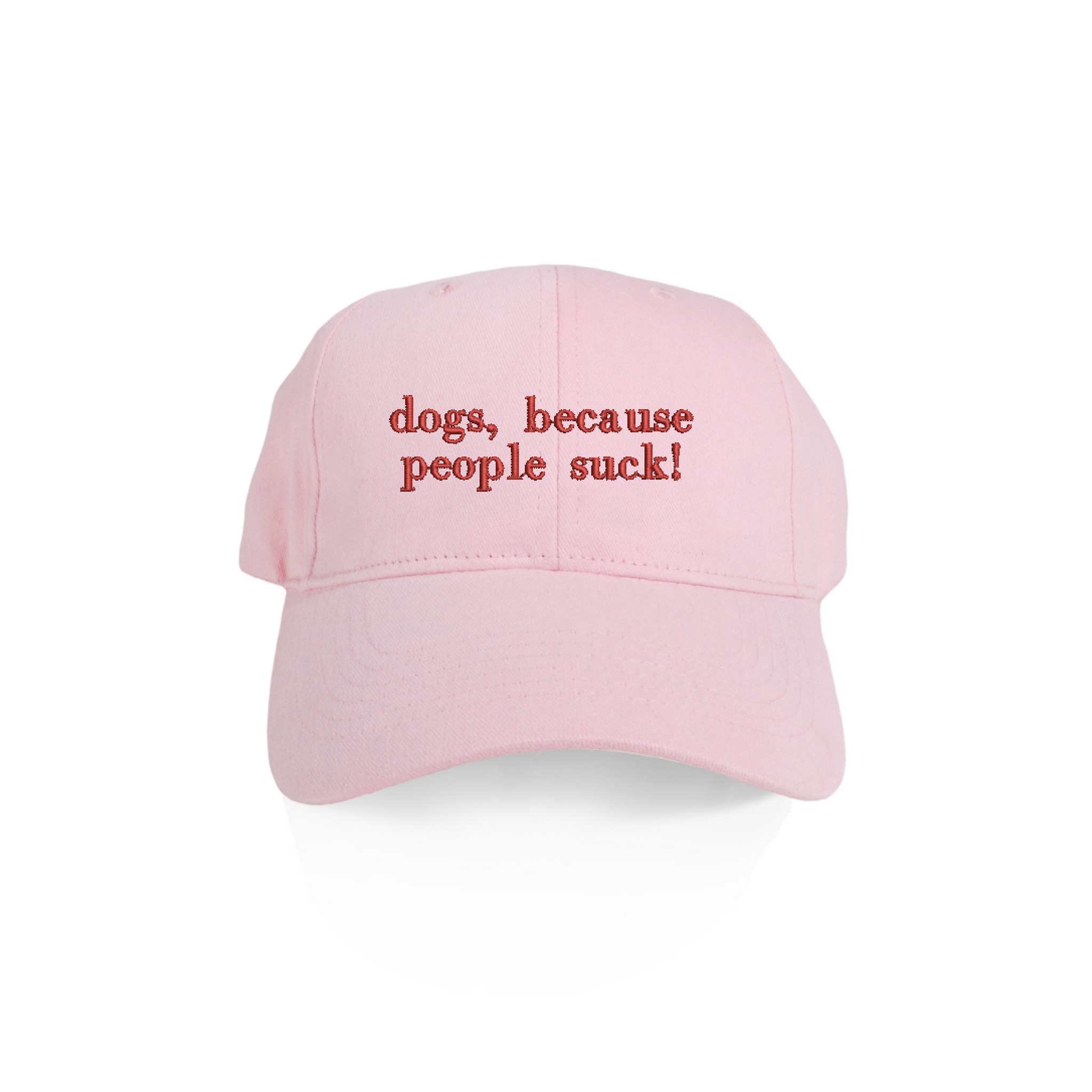 BLD LIFESTYLE CLUB CAP: Baby Pink (with quote)