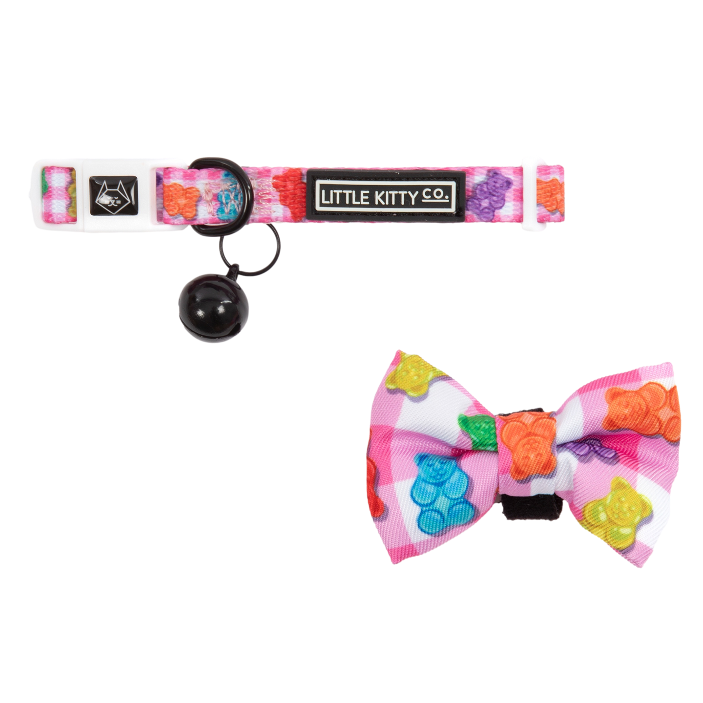 CAT COLLAR & BOW TIE: Beary Sweet