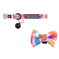 CAT COLLAR & BOW TIE: Beary Sweet