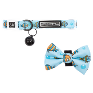 CAT COLLAR & BOW TIE: Here, Fishy, Fishy
