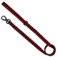 DOG LEASH: Plaid to the Bone