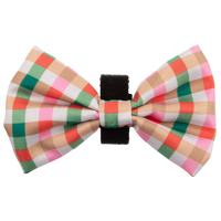 DOG BOW TIE | Candy Lane Plaid