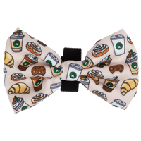 DOG COLLAR & BOW TIE: Pupper Cup {FINAL SALE}