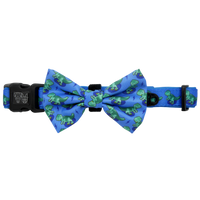 DOG COLLAR & BOW TIE: Rawr {FINAL SALE}
