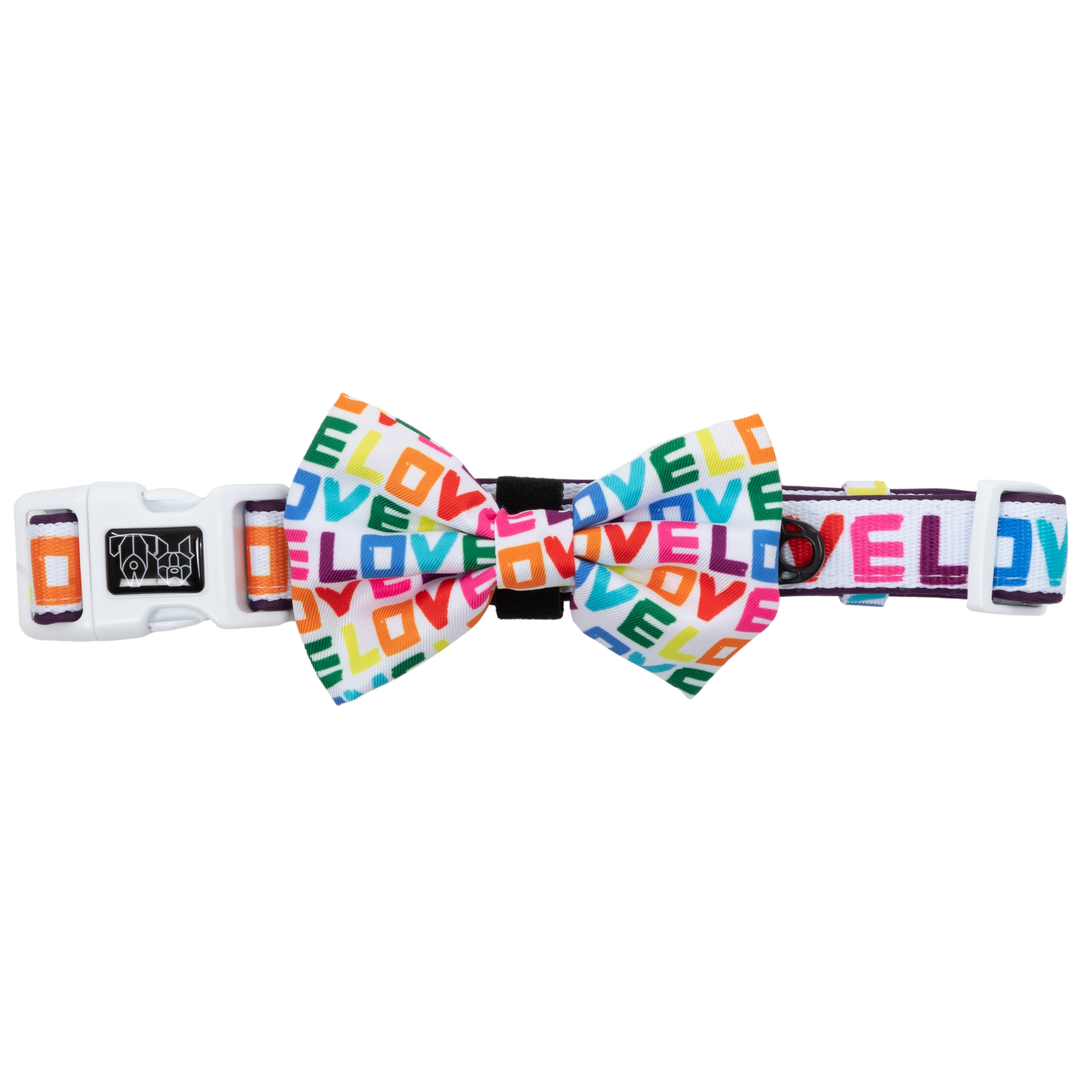 DOG COLLAR & BOW TIE: Love Wins {FINAL SALE}