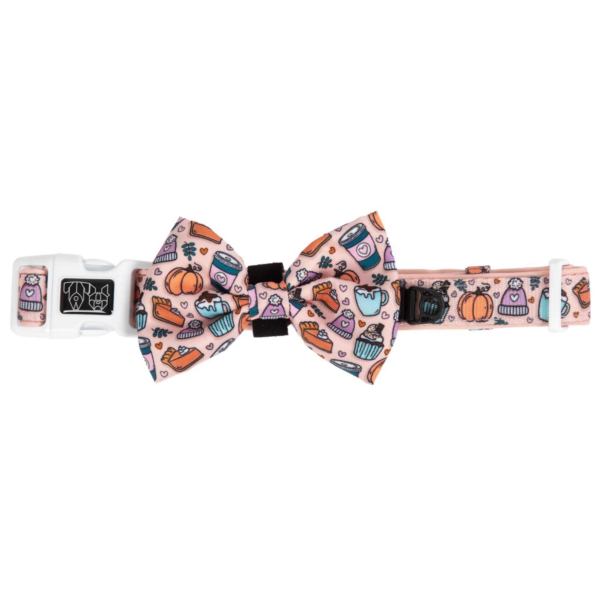 DOG COLLAR & BOW TIE: Pupkin Spice {FINAL SALE}