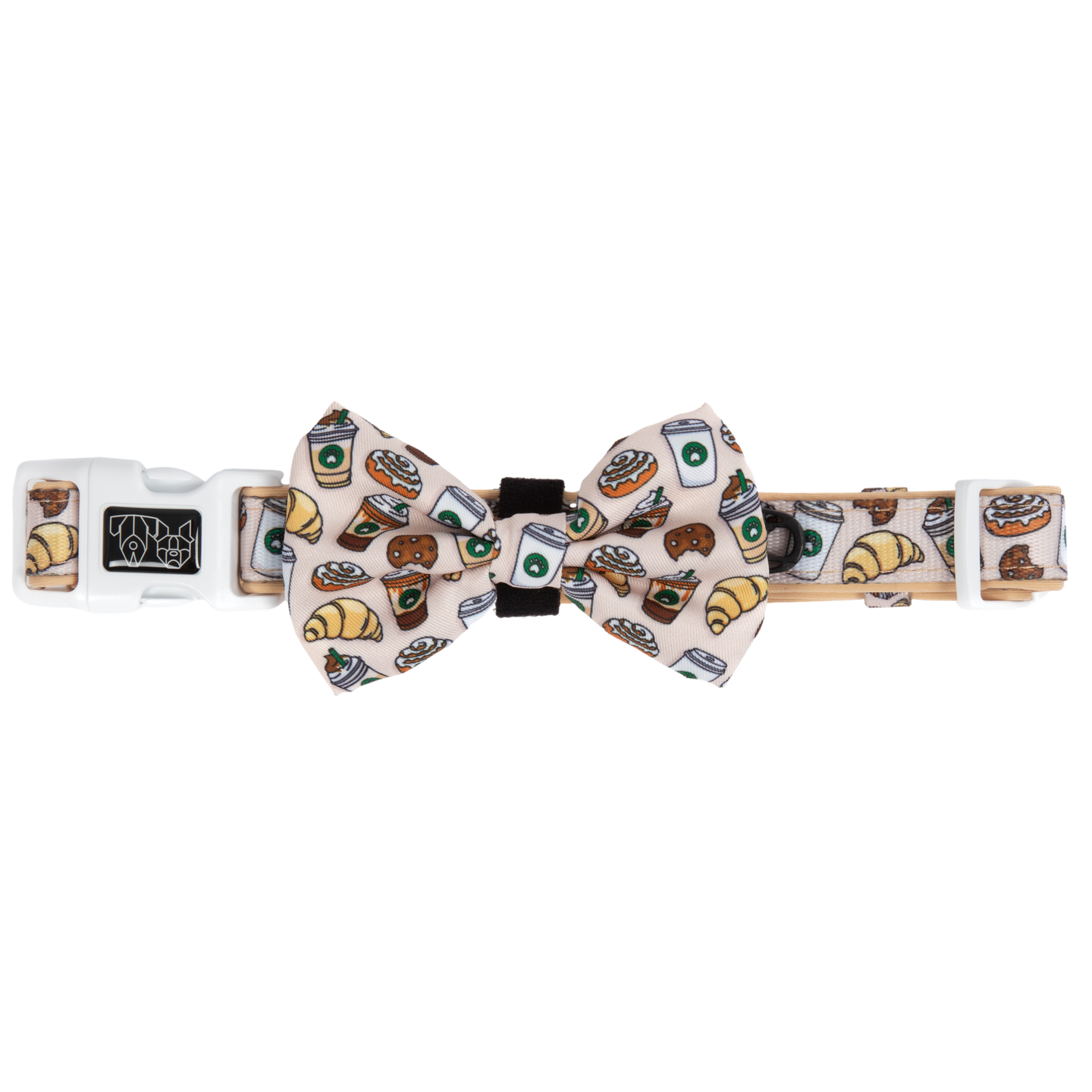 DOG COLLAR & BOW TIE: Pupper Cup {FINAL SALE}