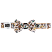 DOG COLLAR & BOW TIE: Pupper Cup {FINAL SALE}