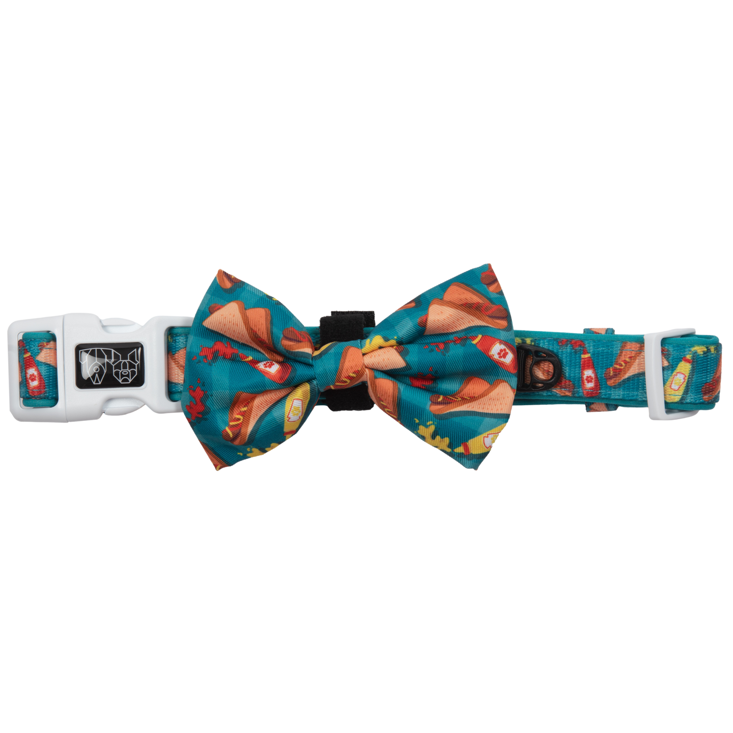 DOG COLLAR & BOW TIE: Sausage Sizzle {FINAL SALE}