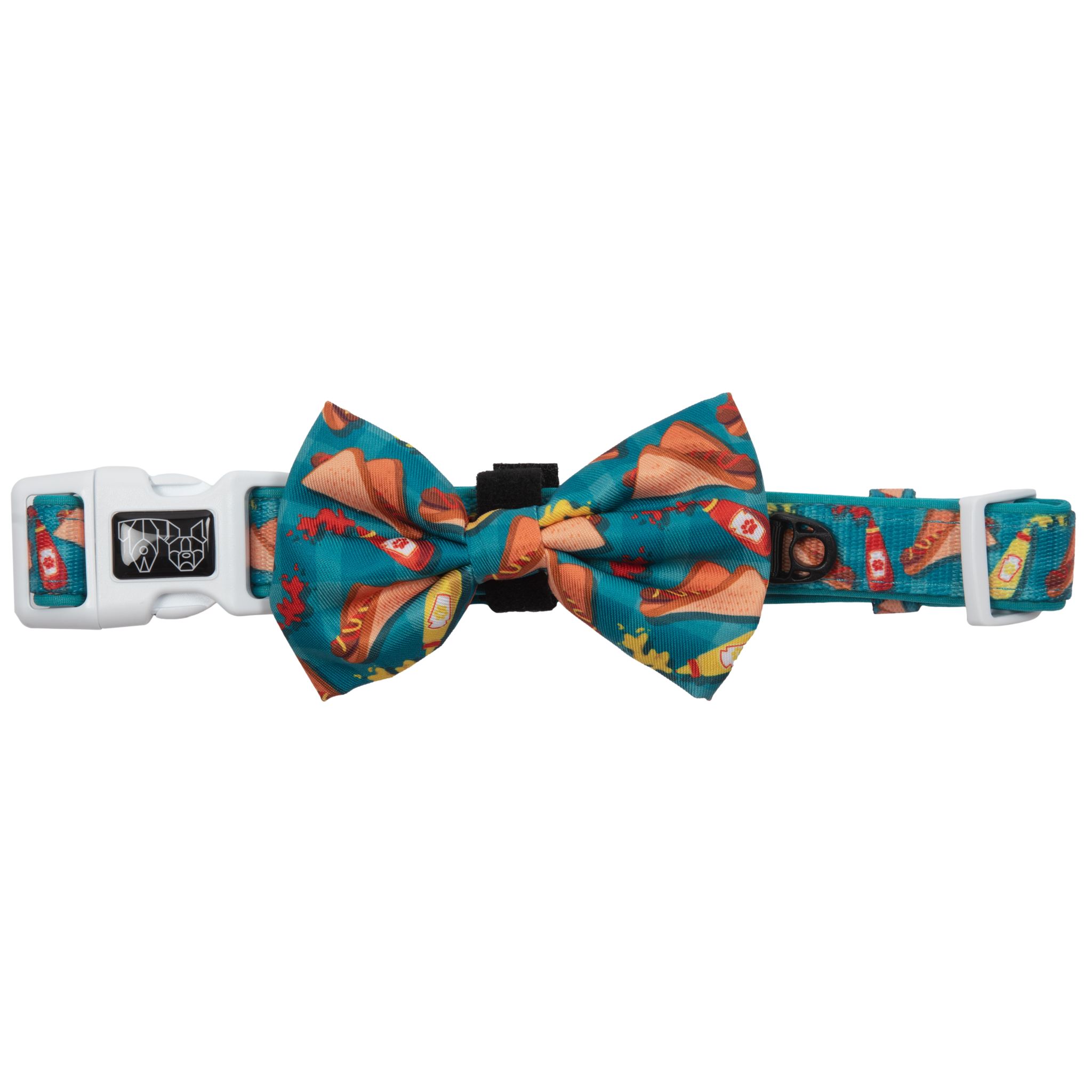 DOG COLLAR & BOW TIE: Sausage Sizzle {FINAL SALE}