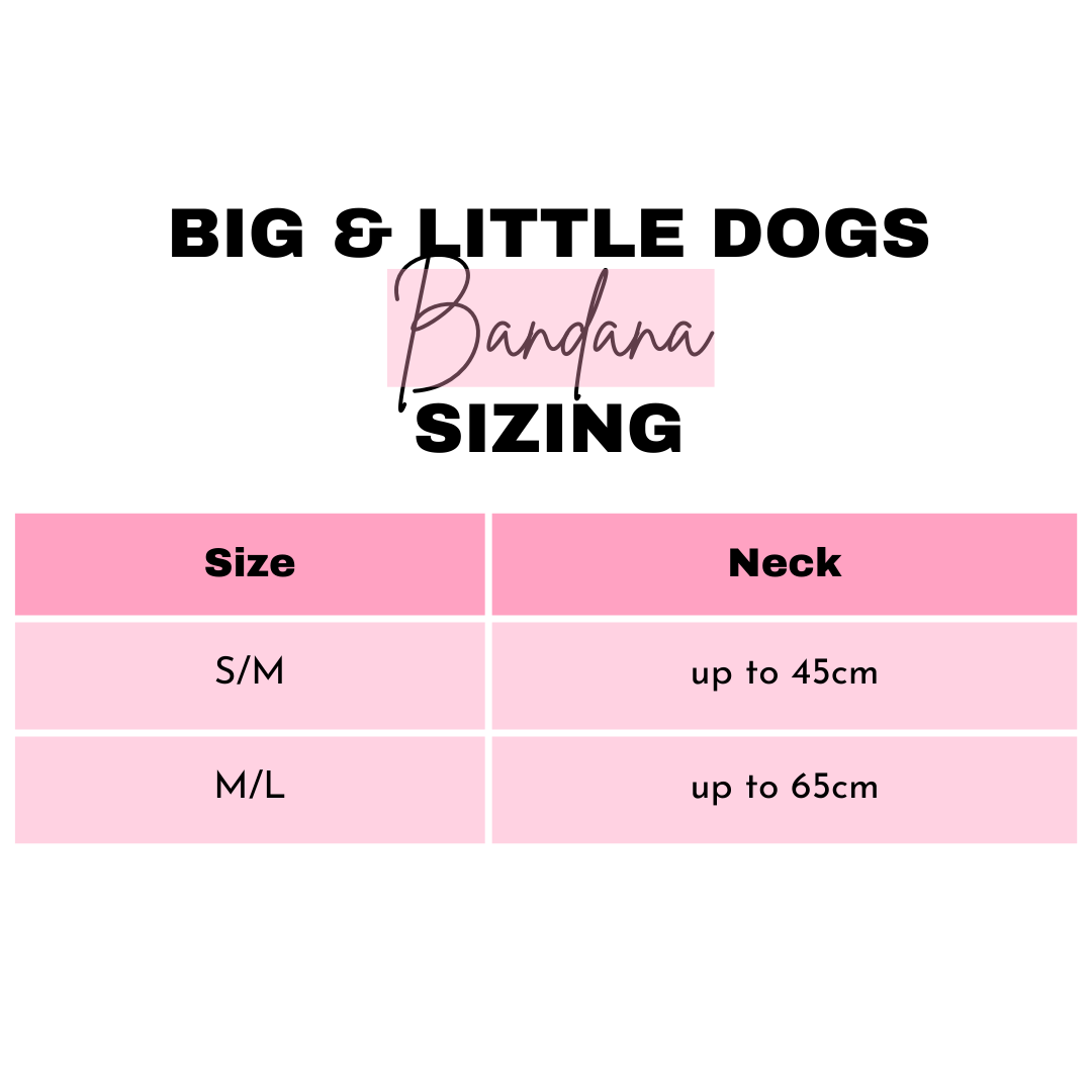 DOG BANDANA: Gelato {FINAL SALE}