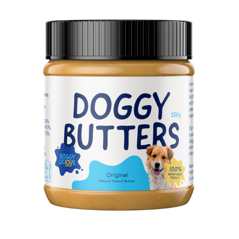 DOG TREATS | Doggylicious: Doggy Original Peanut Butter 250g