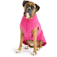 DOG STRETCH FLEECE | Goldpaw: Fuchsia