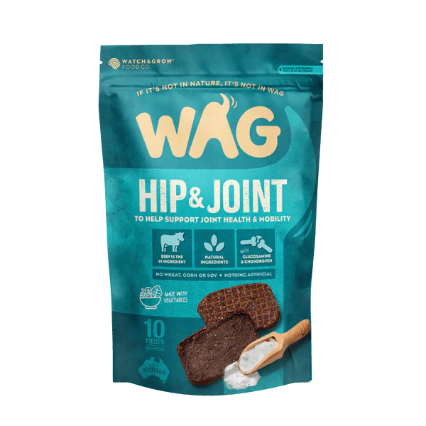 DOG TREATS | WAG: Hip & Joint Beef Jerky