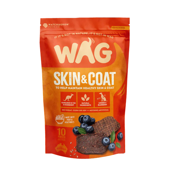 DOG TREATS | WAG: Skin & Coat Kangaroo Jerky