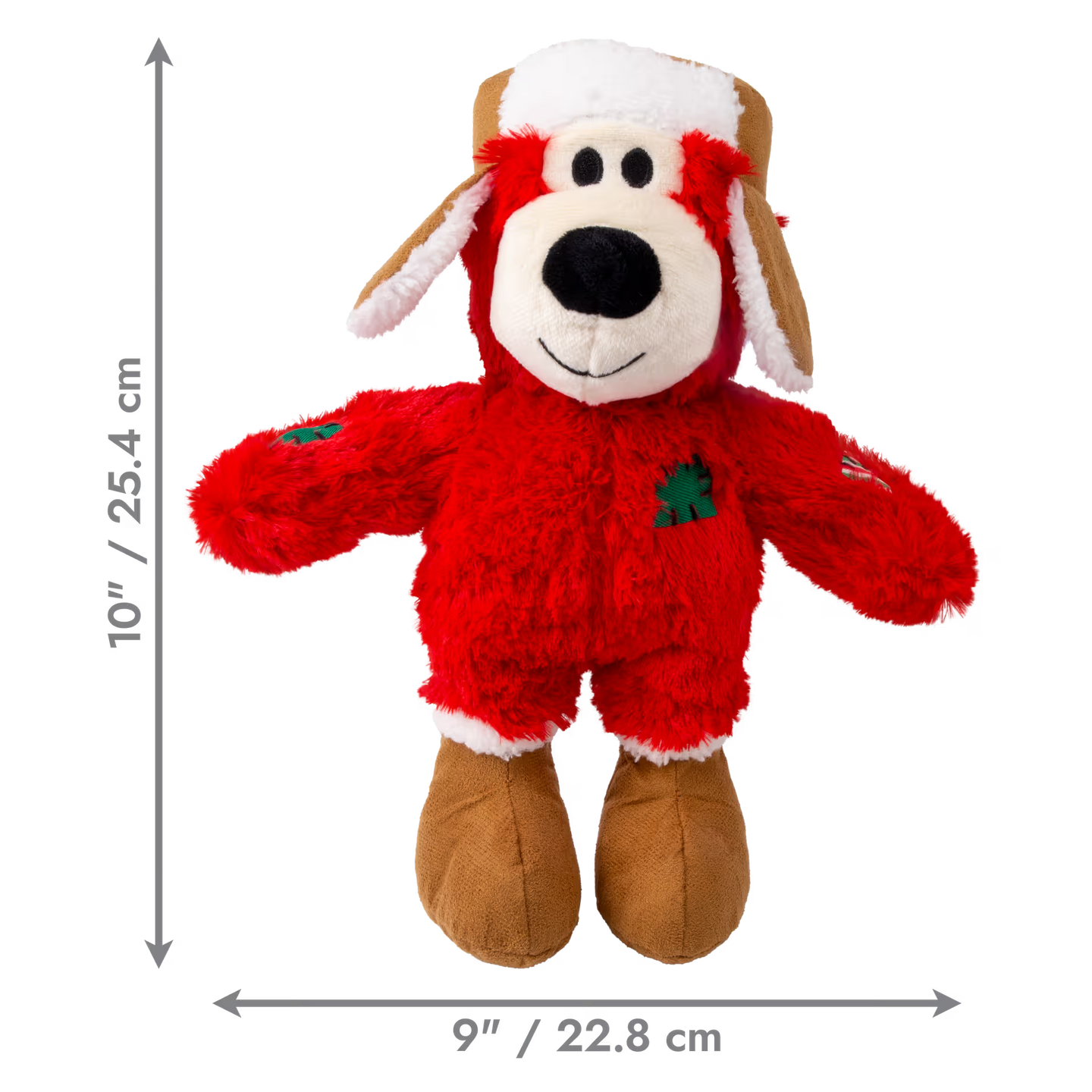 KONG: Holiday Wild Knots Bear Red M/L