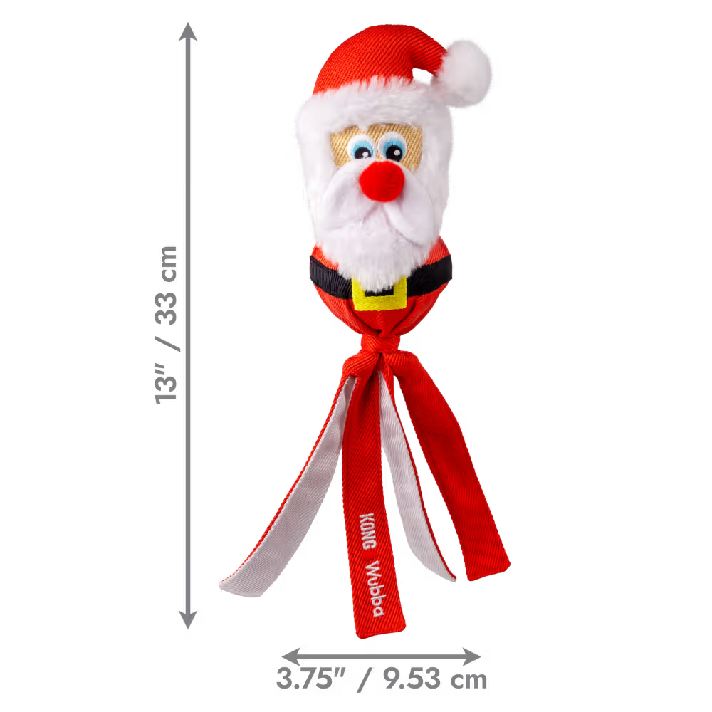KONG: Holiday Wubba Santa - Large
