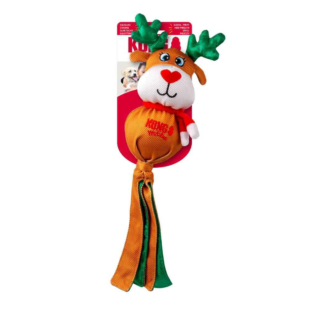 KONG: Holiday Wubba Reindeer - Large