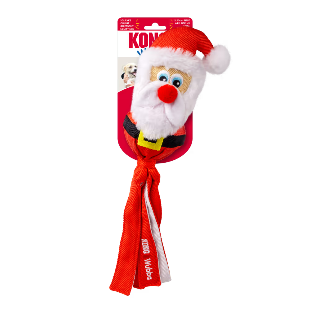 KONG: Holiday Wubba Santa - Large
