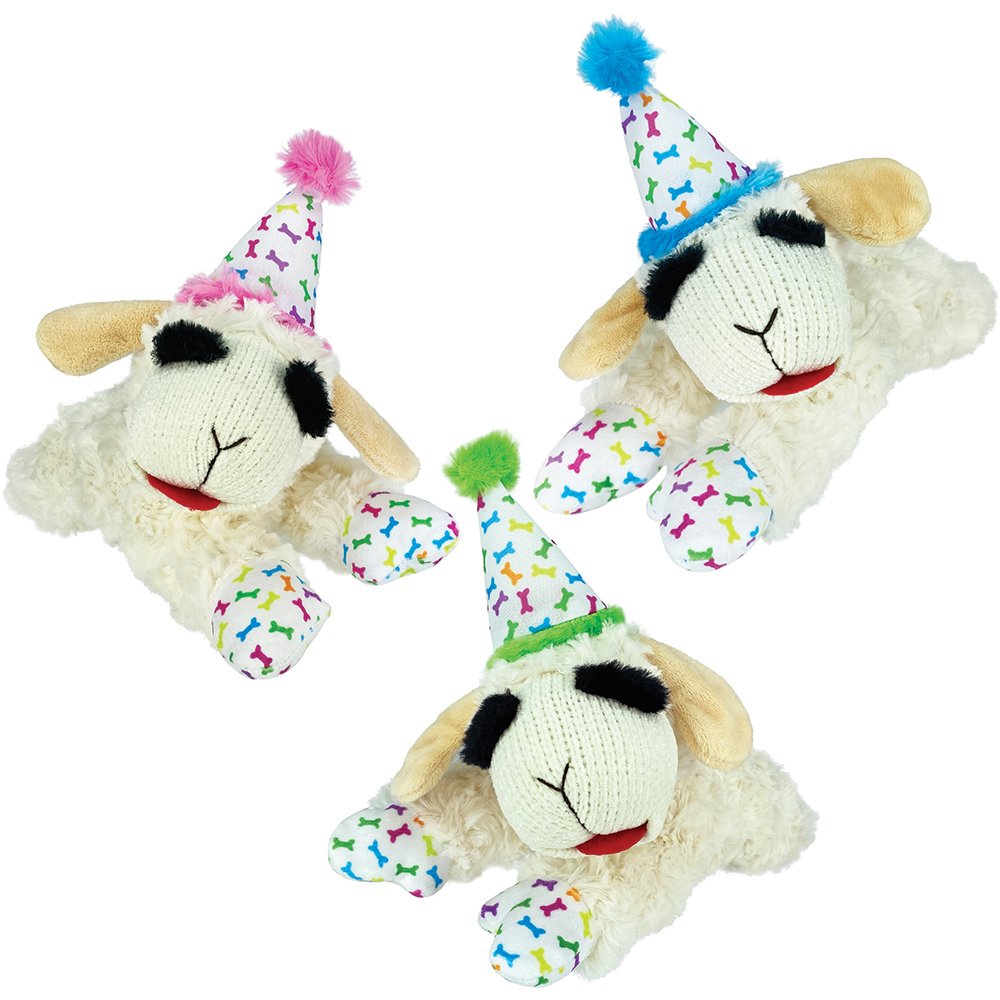 MULTIPET: Lamp Chop Birthday (Large) (Various Colours)