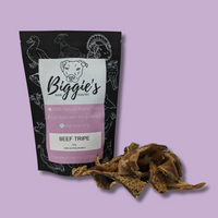 DOG TREATS | Biggies Raw Pantry: Beef Tripe 125g