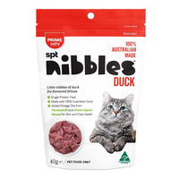CAT TREATS: Prime Pantry SPT Nibbles Duck Treats 40g