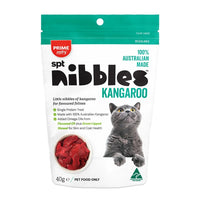 CAT TREATS: Prime Pantry SPT Nibbles Kangaroo Treats 40g