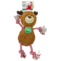 Outward Hound: Rope Slideez Plush Dog Toy - Reindeer