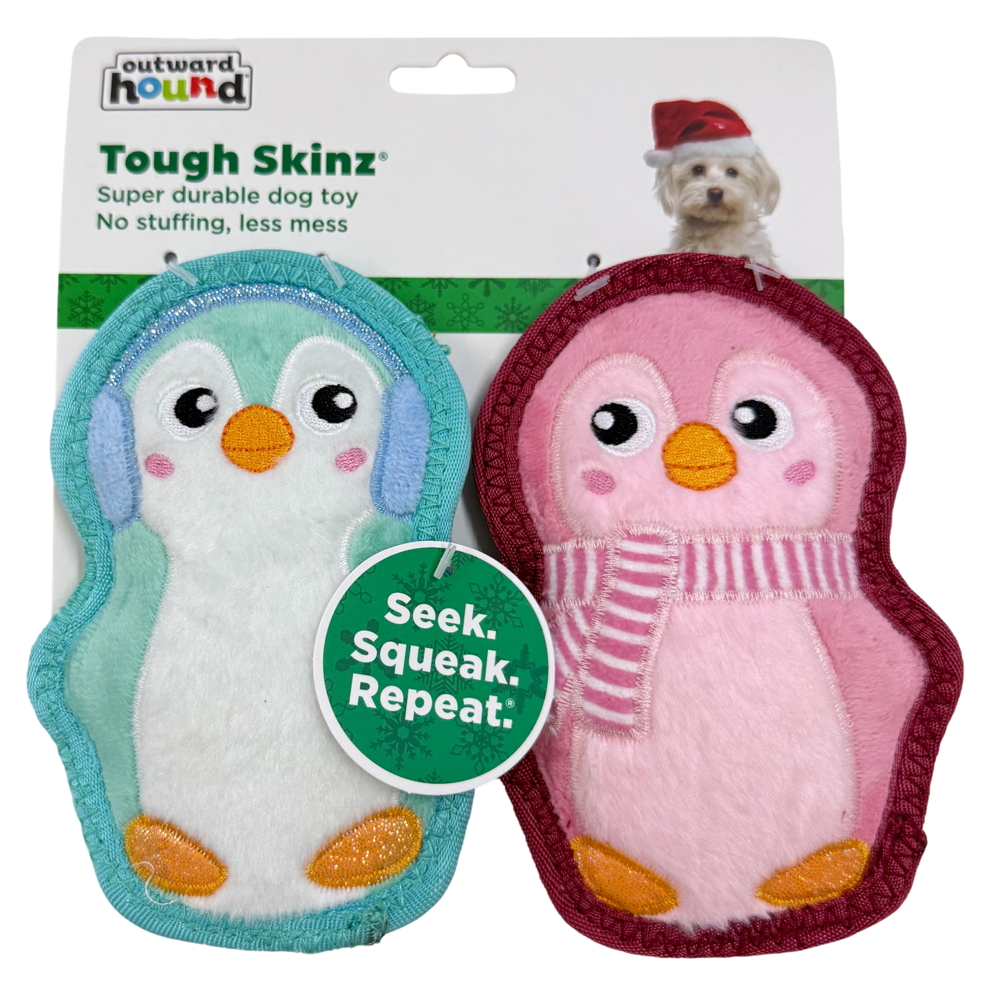 Outward Hound: Tough Skinz - Small Penguins (2 Pack)